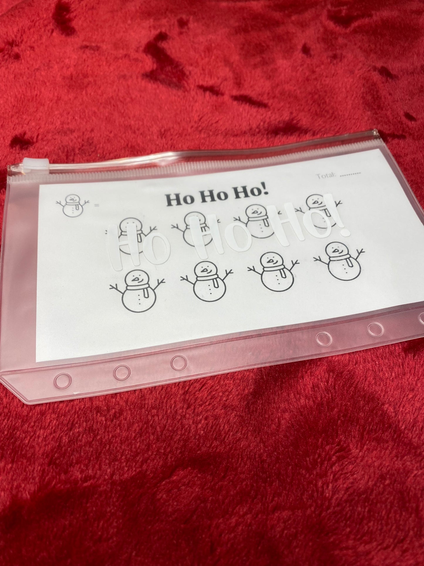 Holiday's Savings Challenge Cash Envelope Bundle
