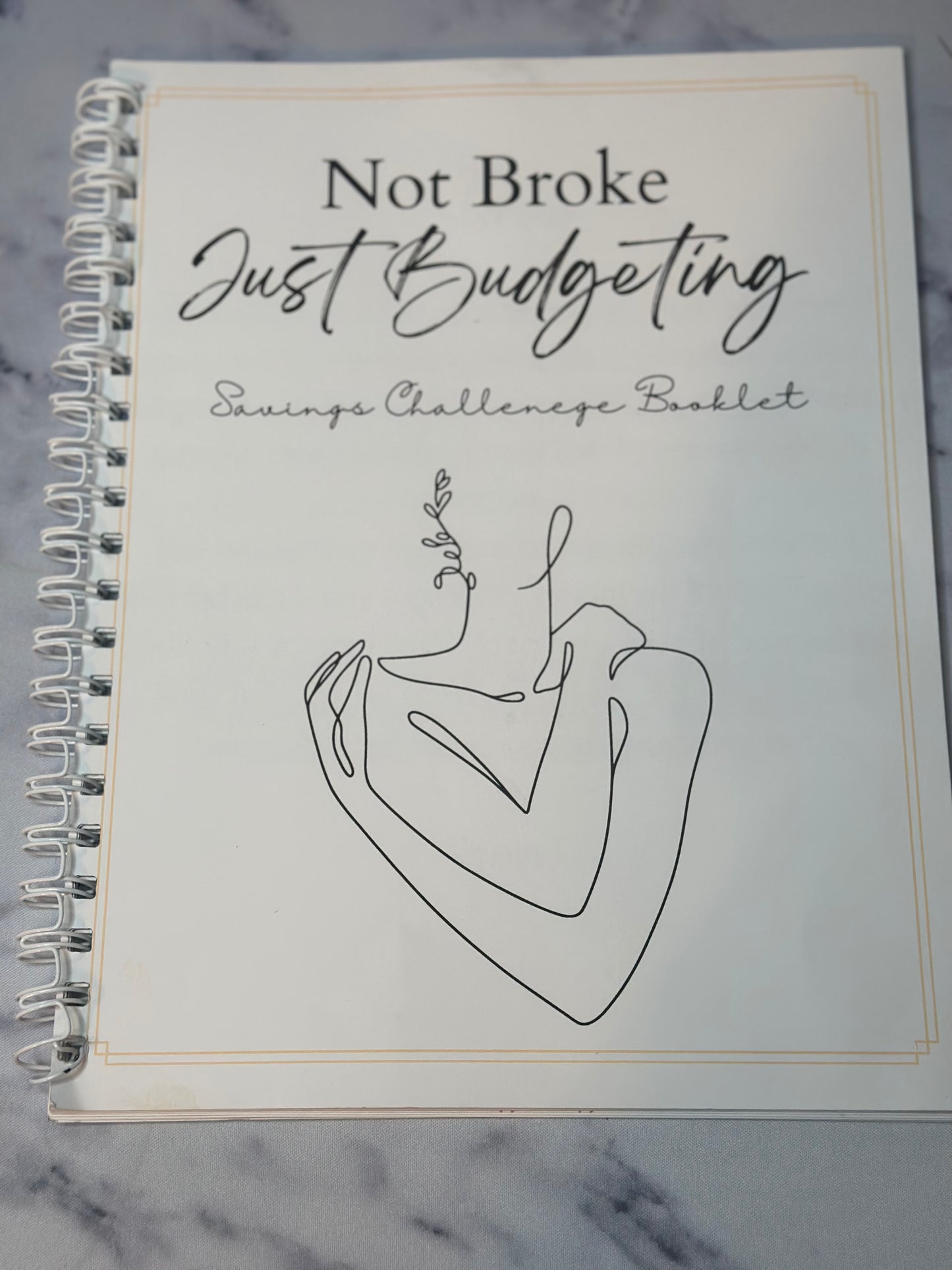 NBJB Savings Challenge Booklet Binder